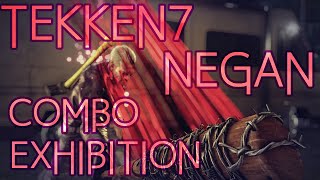 TEKKEN7(Steam Ver.) Negan Combo Exhibition ( Tool Assisted )