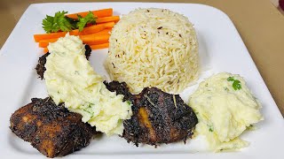 Chicken Steak Grilled \u0026 Creamy Mashed Potatoes //റസ്റ്റോറന്റിൽ കിട്ടുന്ന അതേ രുചിയിൽ chicken Steak