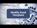 Modify Road Template - Site Design with TBC