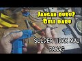 Cara perbaiki solder yg Tidak mau panas | soldering iron is cold