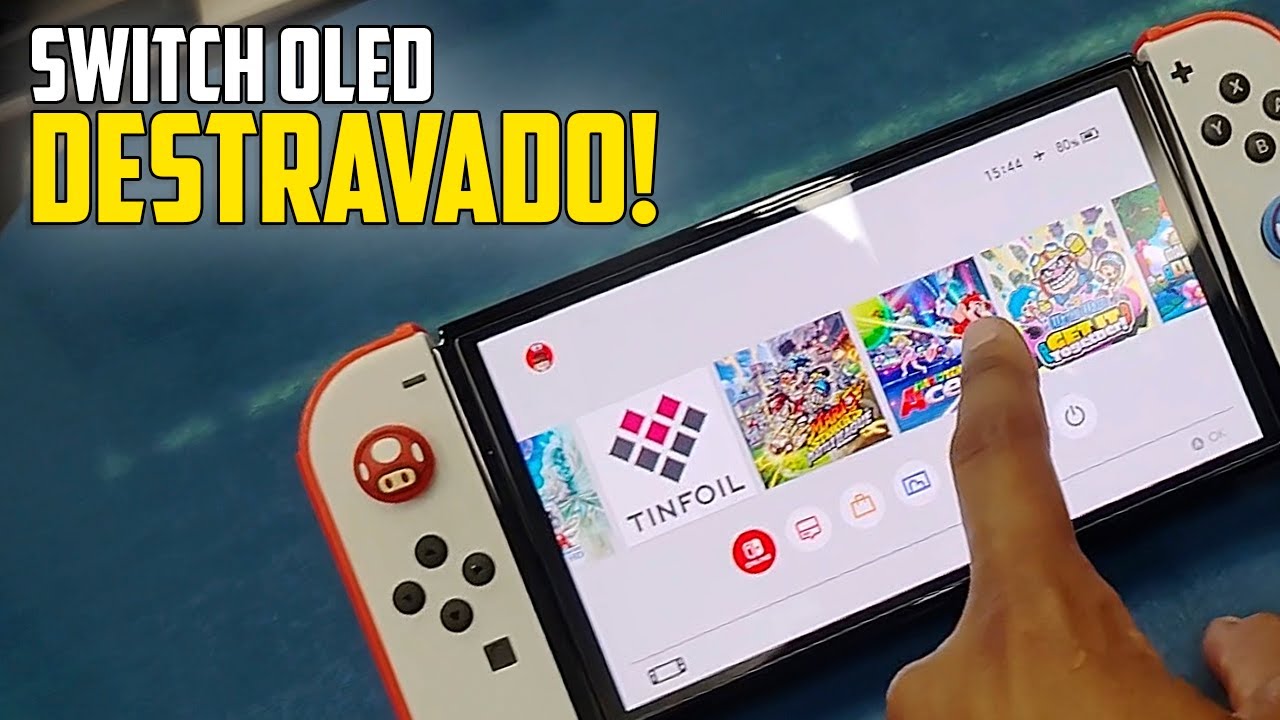 ACHEI UM SWITCH OLED DESBLOQUEADO! - YouTube