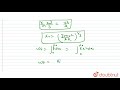 A particle of mass m initially at rest. A variabl force acts on the particle `f=kx^