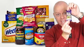 Tiny Tim Tries Classic UK Snacks