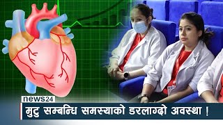 मुटु सम्बन्धि समस्याको डरलाग्दो अवस्था ! - NEWS24 TV