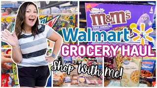 WALMART GROCERY HAUL + SHOP WITH ME | GROCERY HAUL WITH MEAL PLAN | FAMILY OF 5