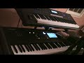 using the modx yamaha montage as a master keyboard