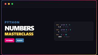 Python Numbers — Math, Variables & Operators for Beginners