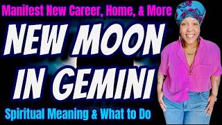New Moon in Gemini: Spiritual Meaning, What to Do, Manifest, Journal Prompts, Crystals, Herbs, &More
