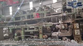 Fourdrinier cultural Paper Machine, customizable model