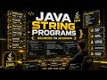 ☕ Java Basic String Programs | (#5) | Count Consonents in strings Explained Step-by-Step | java 500