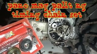 pano magpalit ng timing chain set ng xrm 110/ tips and guid