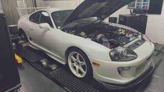 Precision Turbo MKIV Supra 2JZGTE Dyno (850+BHP!) - RaceCal Tuned