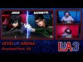 levelup arena 3 elrox bayonetta vs. rugrat joker ssbu ultimate tournament