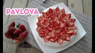 Pavlova | how to MAKE pavlova EASY AND HOMEMADE | Sweet becca