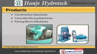 Construction \u0026 Brick Making Machine by Hanje Hydrotech, Sangli