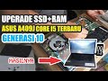 Laptop Asus Core i5 Terbaru 2020 A409J Generasi 10 Upgrade SSD dan Ram 8GB