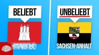 Das sind die beliebtesten und unbeliebtesten Bundesländer in Deutschland