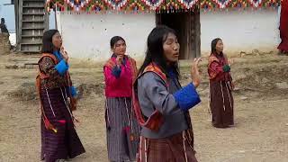 Musical Dance from the beautiful valley of Uma by Kinley Wangmo and her friends