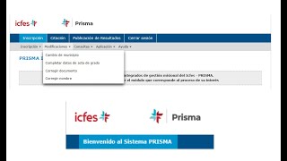 COMO INSCRIBIRSE/CONSULTAR RESULTADOS o MODIFICAR DATOS ICFES 2025