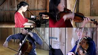 Socially Distanced Chamber Music - Scherzo from Brahms Piano Qt No.3 in C minor