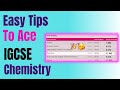 Easy Tips to follow to Ace 🎖️ IGCSE Chemistry 🧪 in 2024 #igcsechemistry #edexcel #cambridge