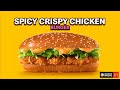 Spicy Crispy Chicken Burger