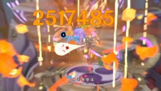 【原神 ダメージチャレンジ】胡桃で251万ダメージ