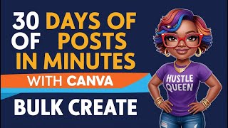 Create Social Media Videos in Minutes with Canva Bulk Create!