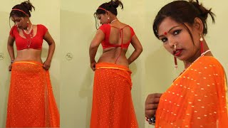 fancy saree wearing Style Video Trailer