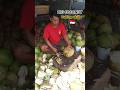 BIG COCONUT FRUIT CUTTING SKILLS🇲🇨 #shorts #coconutcuttingskills #streetfood #viralvideo #kelapamuda