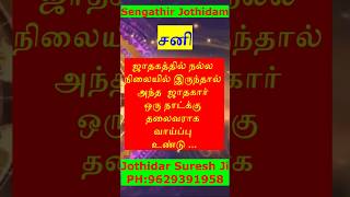 ஜாதகத்தில் நல்ல நிலையில் இருந்தால் அந்த  ஜாதகார் ஒரு நாட்க்கு தலைவராக வாய்ப்பு உண்டு ... #shorts