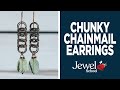 Chunky Chainmail Earrings | Jewelry 101