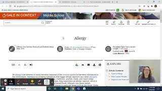 Citing from Gale in Context Databases