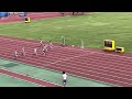 22長野県選手権女子100m決勝