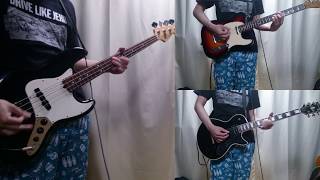 lostage - 手紙 (Guitar and Bass Cover)