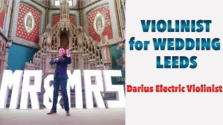 Violinist for Wedding Leeds | Darius Electric Violinist