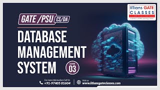 Database \u0026 Management System L3 | GATE 2025 CS/IT/DA | GATE Computer Science \u0026 Data Science Lectures