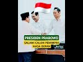 PRESIDEN PRABOWO SALAMI CALON PEMIMPIN MASA DEPAN #beritaterkini #prabowo