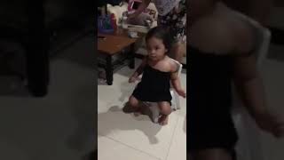 Kaikai loves to dance