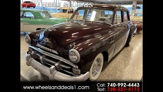 1951 Plymouth Cambridge with a slant 6 cylinder engine