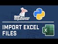 Upload Excel File Data To MS SQL Server Using Python (Source Code In Description)