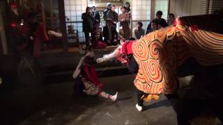 2013年 森寺の獅子舞2