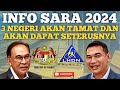 INFO SARA! 3 NEGERI AKAN TAMAT SARA, TAPI AKAN DAPAT SARA LAIN.