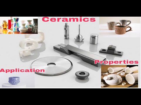 What are the properties of ceramic materials?