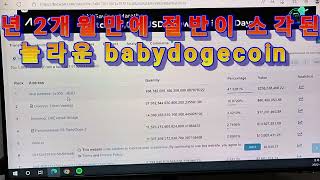 베이비도지코인은 기대해도 좋을듯 해서 정보 공유합니다 010-8014-3904