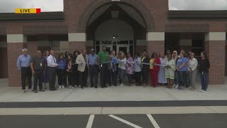 Ribbon-cutting ceremony held for completed A.G. Cox Middle School