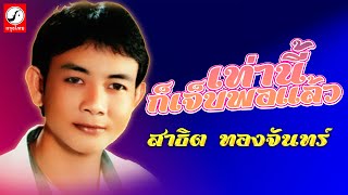 เท่านี้ก็เจ็บพอแล้ว - สาธิต ทองจันทร์「OFFICIAL AUDIO」