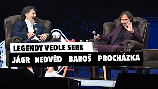 Jágr a Nedvěd poprvé na jedné scéně: Náš příběh je úplně stejný. Jaké byly body zlomu legend?