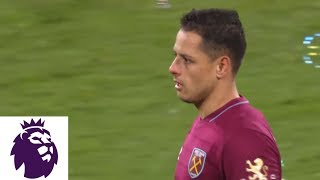 Chicharito equalizes with apparent handball against Fulham | Premier League | NBC Sports