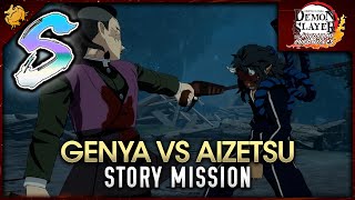 Demon Slayer 2 - Genya VS Aizetsu - The Four Emotions (Story Mission)
